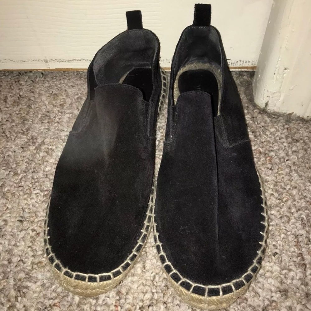 Vince suede flats/espadrilles